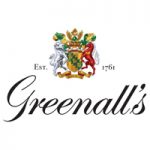 The logo of Greenall's Gin