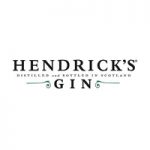 The logo of Hendrick's Gin