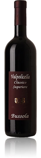 A bottle of Bussola Valpolicella